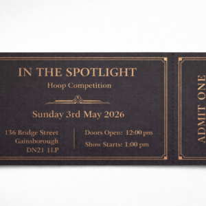 hoop competition ticket