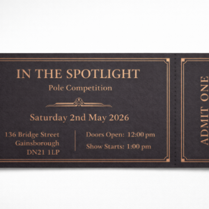 in the spotlight pole ticket